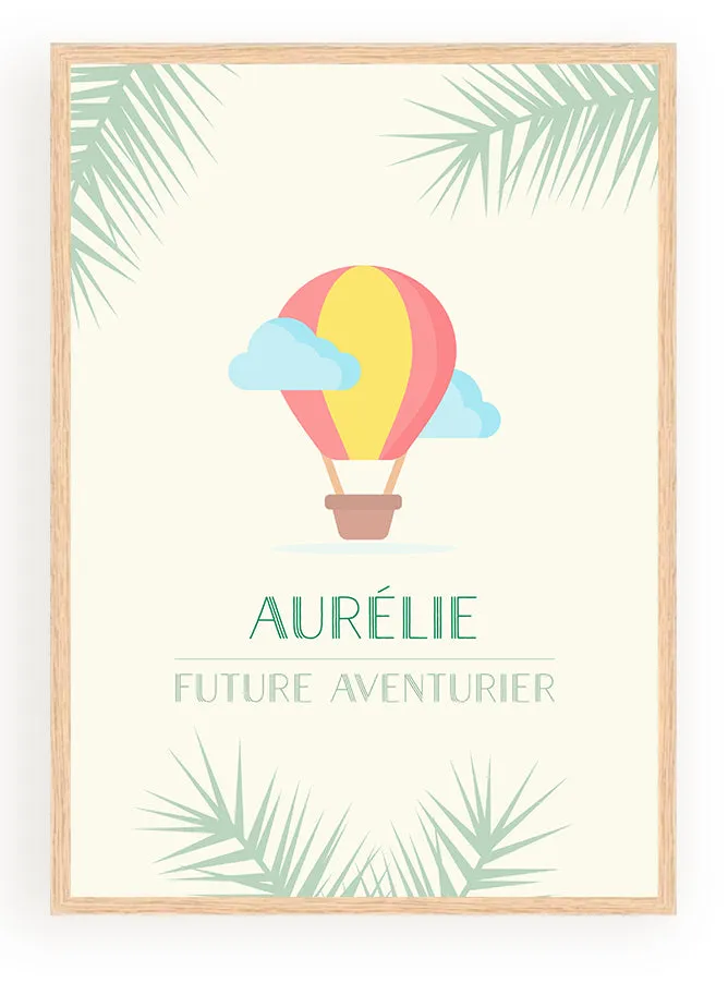 Les Petits Citrons La Papeterie Berufe Poster Pompier A4 Rahmen