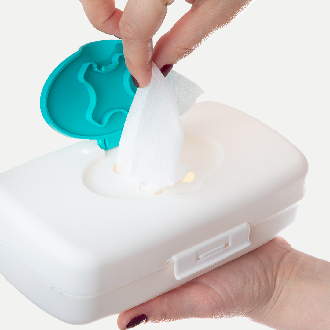 BabyJem Banyo Feuchttücherbox Kunststoff mit Deckel
