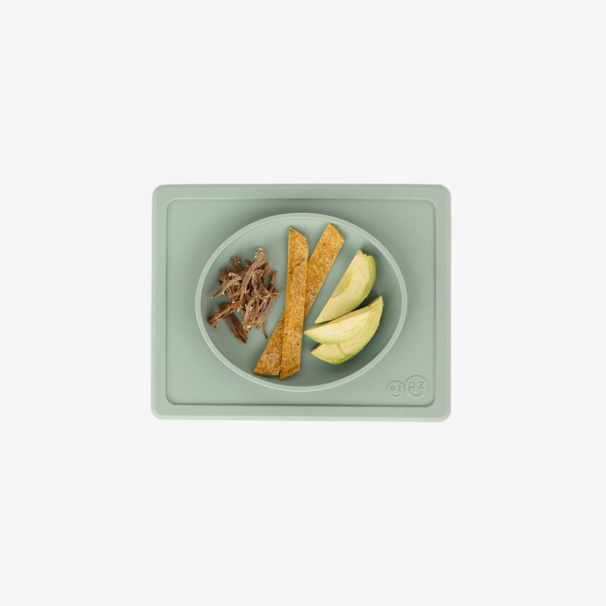 ezpz Tiny Collection Tiny Plate Teller Silikon Saugfuss einzeln