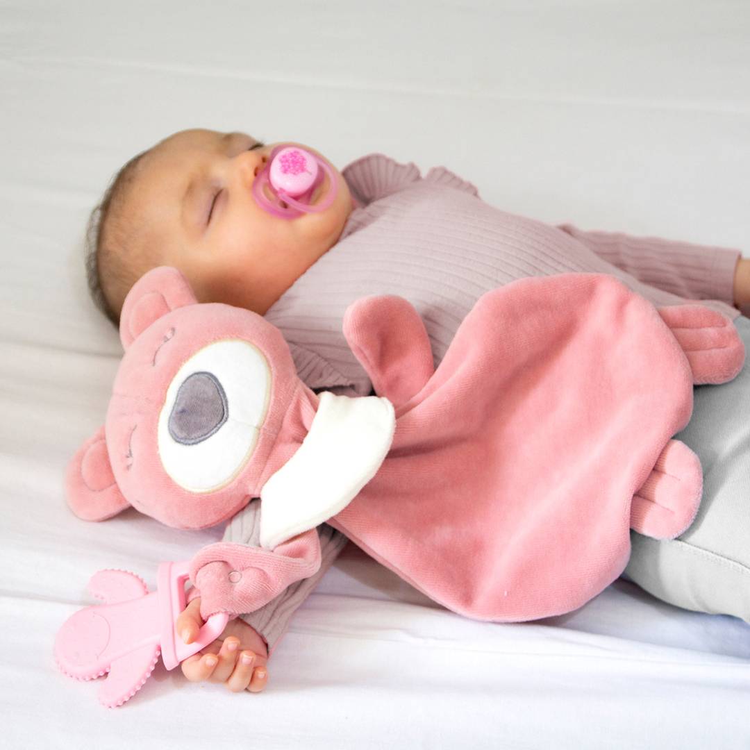 BabyJem Oyuncak Kuschelbär mit Beißring 37 cm