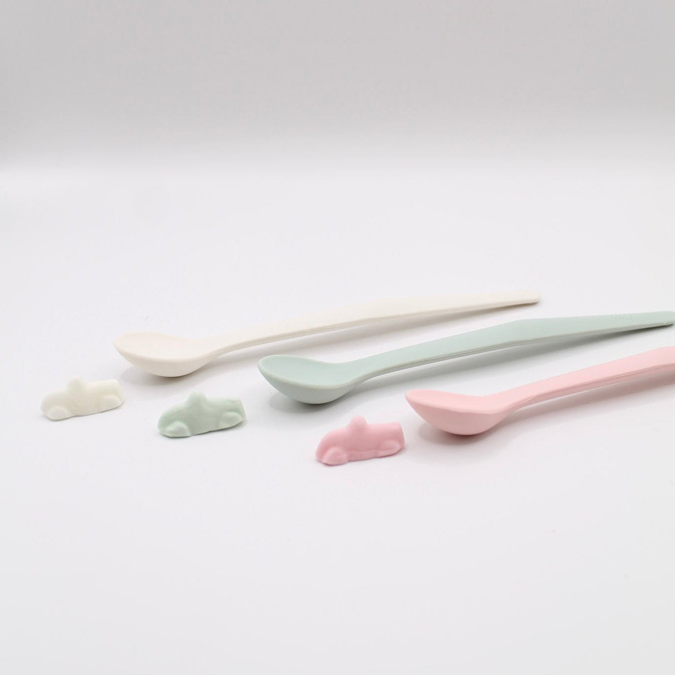 Everyday Baby Tableware Babylöffel Silikon 2er Pack Beige