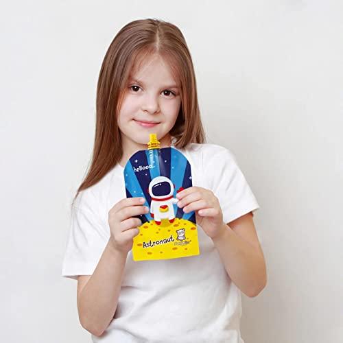 PandaEar Food Pouches Quetschbeutel 180ml 10er Astronaut
