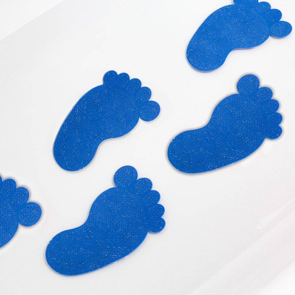 everyday baby Accessories Badematte Blau 4er-Pack mit Temperaturanzeige