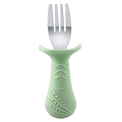 PandaEar Utensils Kinderbesteck 6-tlg Edelstahl mit Box