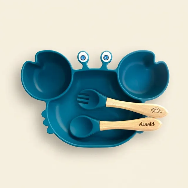Les Petits Citrons Le Repas Krabbenteller Marineblau