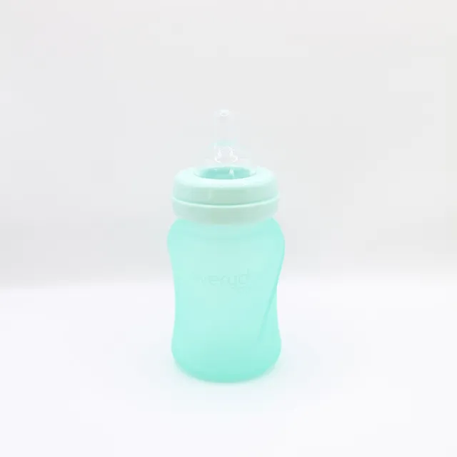Everyday Baby Glass Bottles Babyflasche Glas 150 ml Mint Green