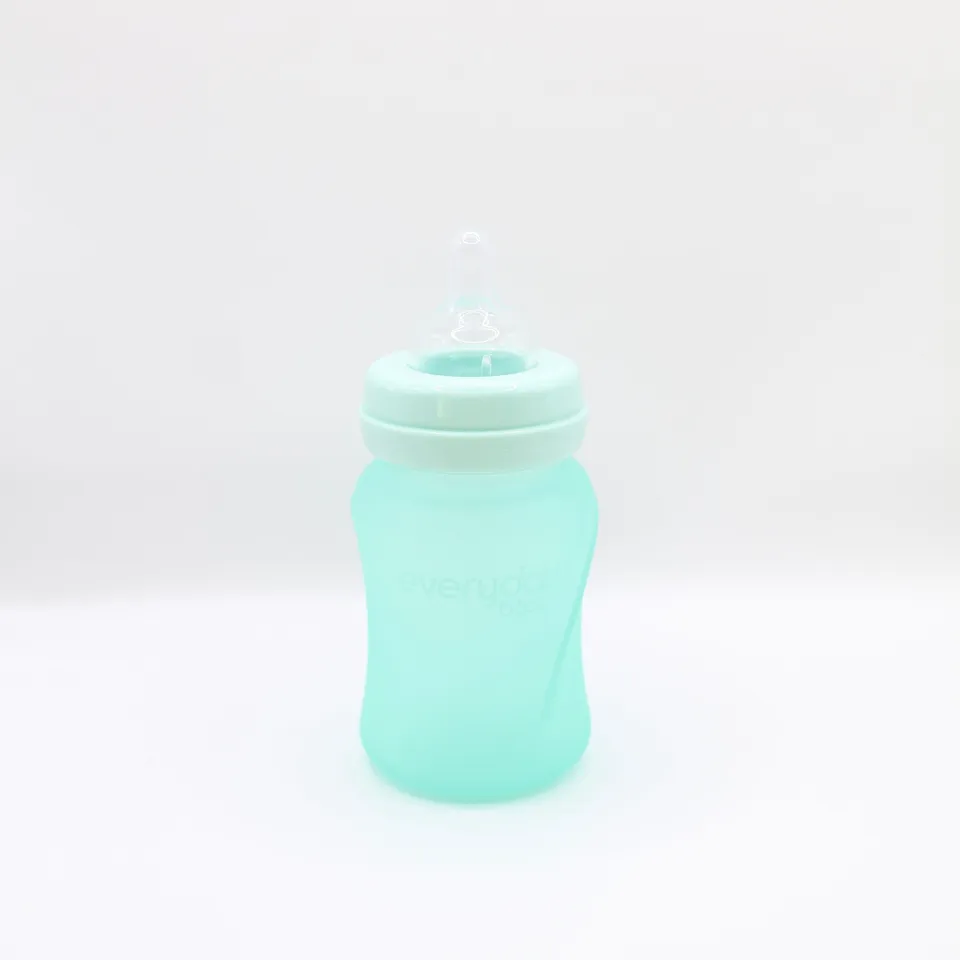 Everyday Baby Glass Bottles Babyflasche Glas 150 ml Mint Green