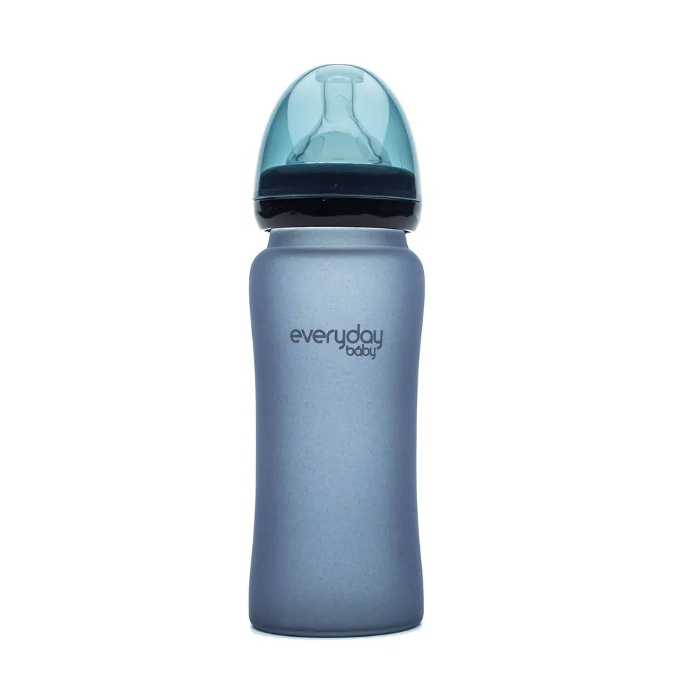 Everyday Baby Glass Bottles Glasflasche 300 ml Blueberry