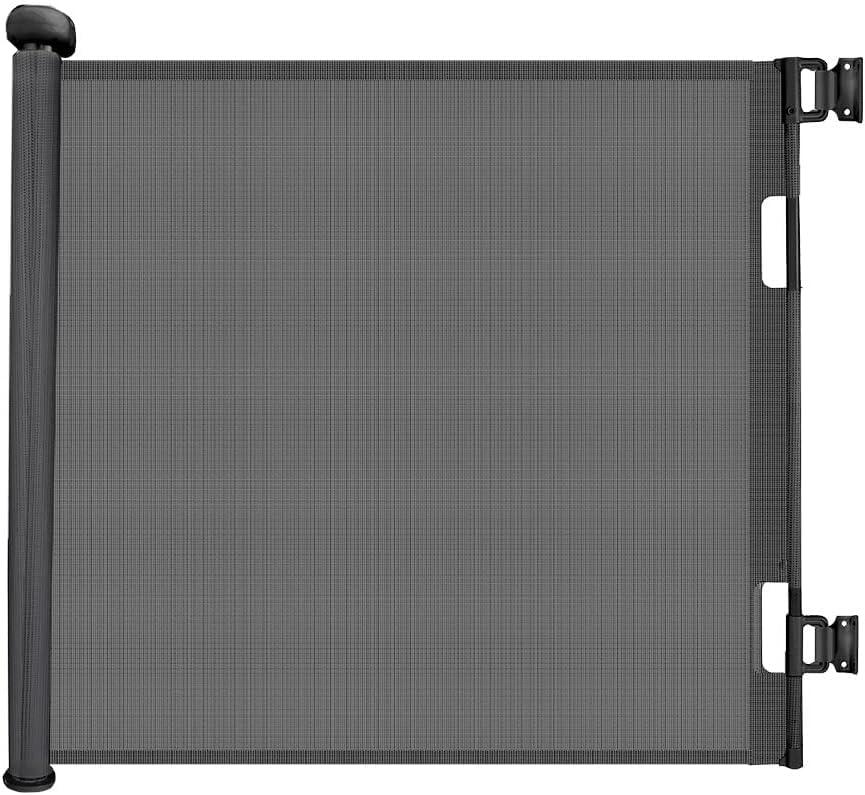 PandaEar Safety Schutzgitter 59 Zoll Schwarz ausziehbar