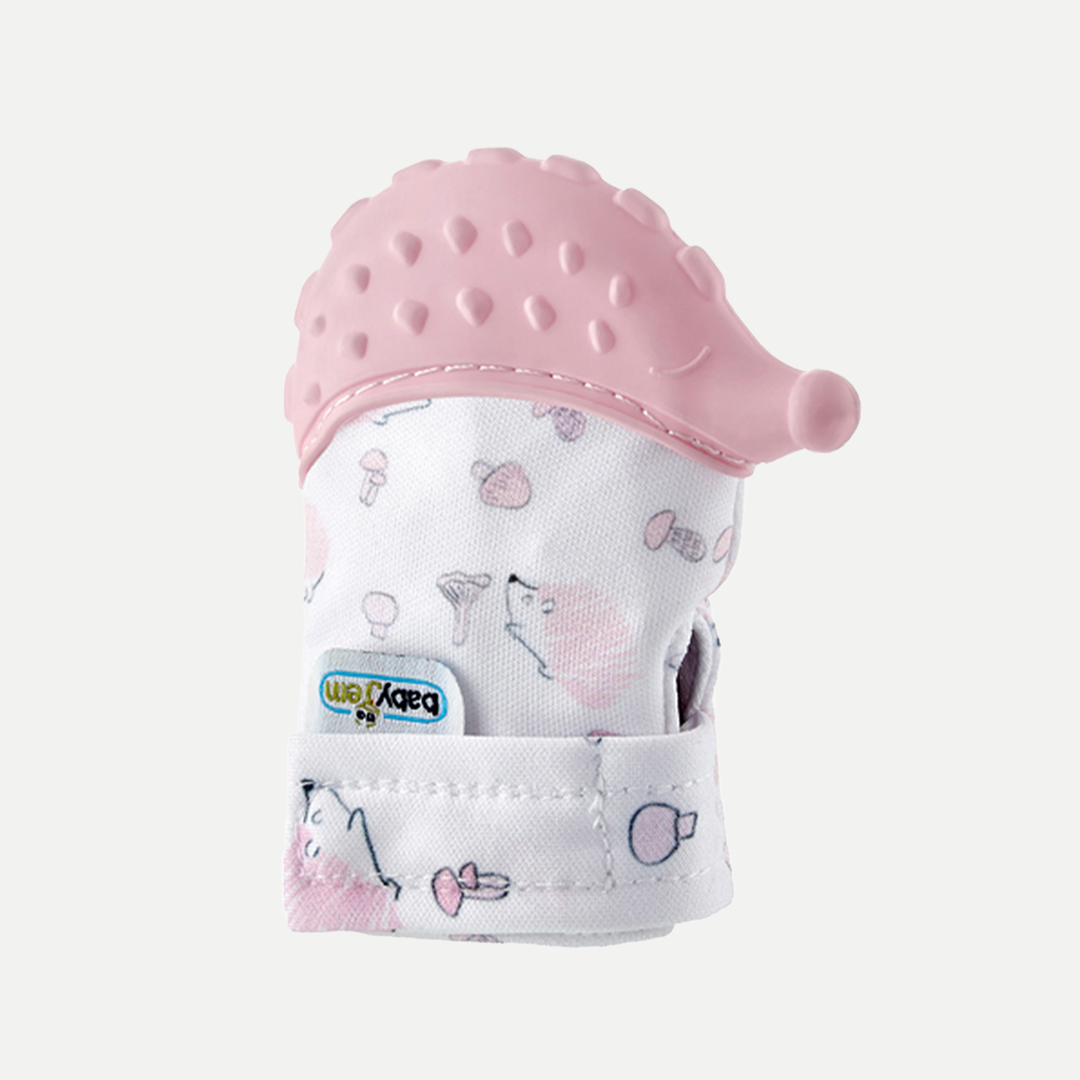 BabyJem Oyuncak Beißhandschuh Igel Zahnungshilfe Stoff