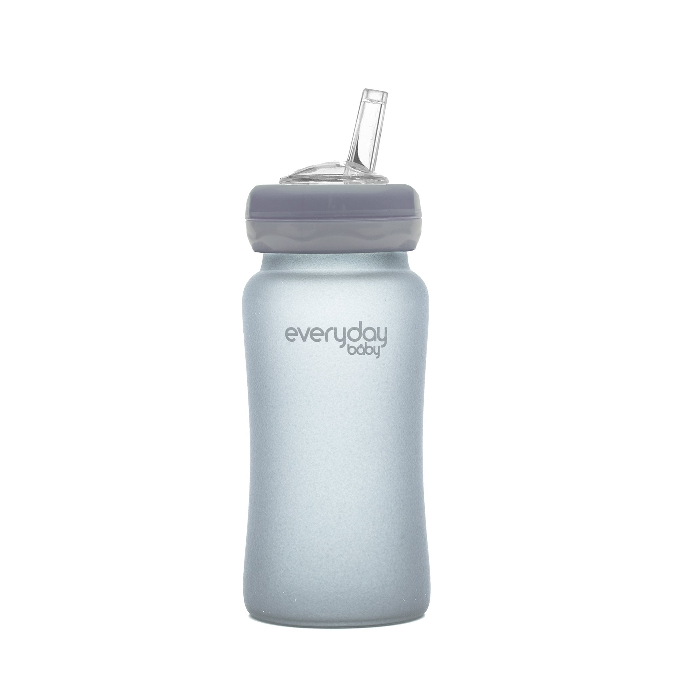 Everyday Baby Glass Bottles Babyflasche 240 ml Grey
