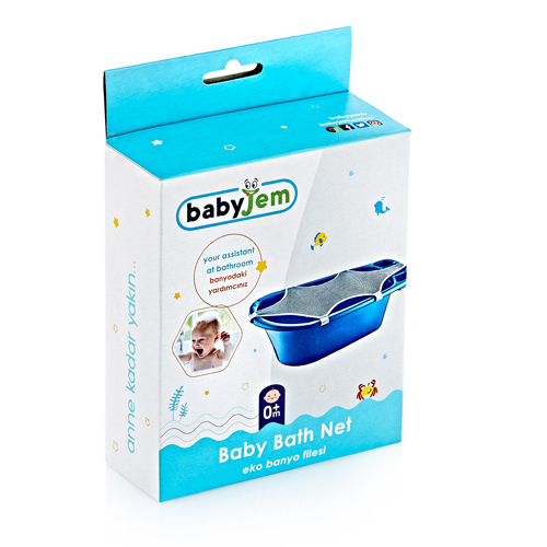 BabyJem Banyo Eko Weiß Badewannennetz