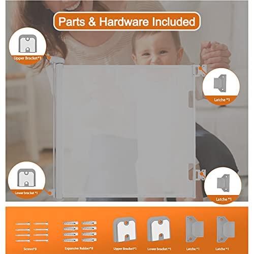 PandaEar Safety Accessories Schutzgitter Grau 150 cm
