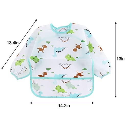 PandaEar Bibs Ärmellätzchen 3er-Pack 6-24 Monate