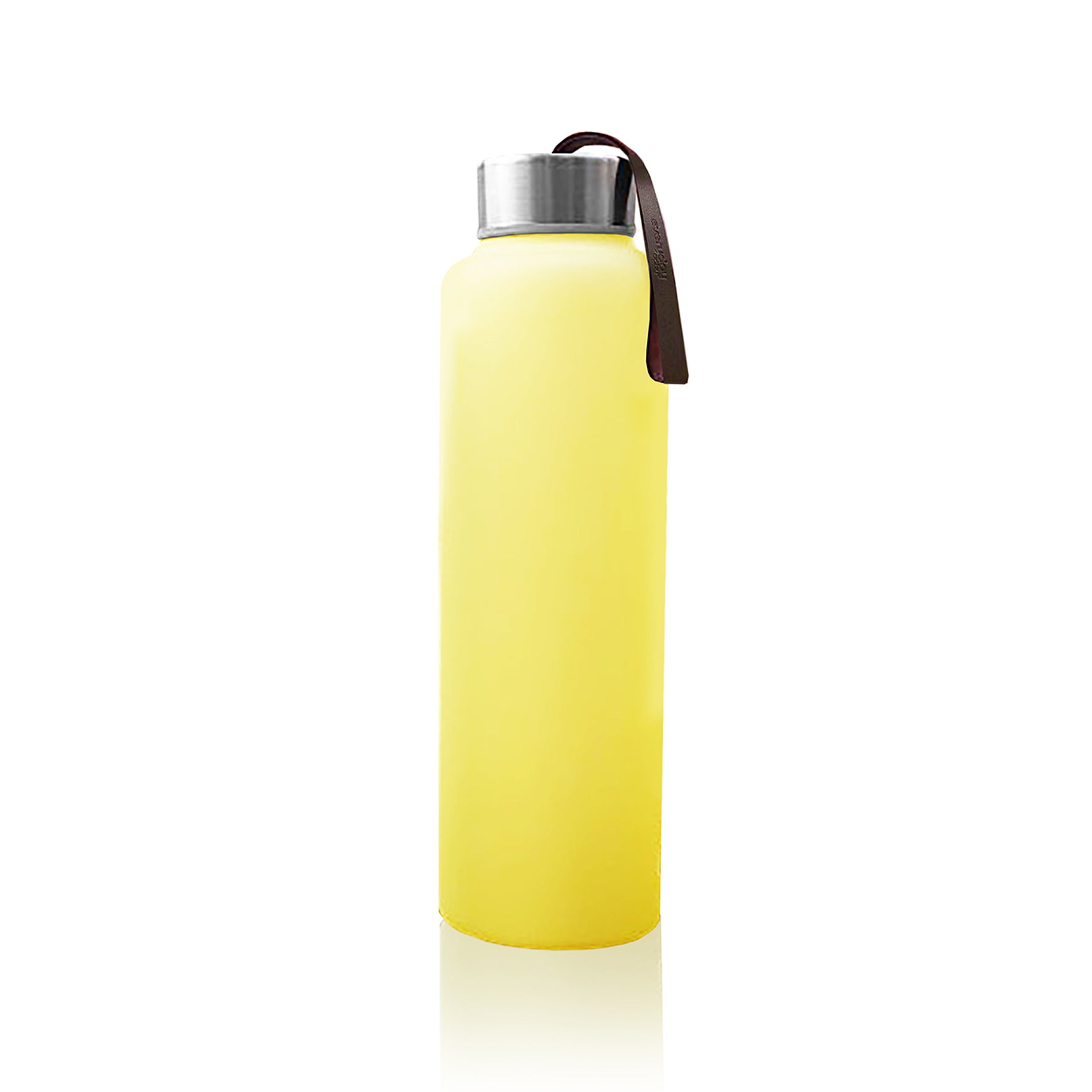 Everyday Baby Glass Bottles Glasflasche 400ml Silikon Gelb