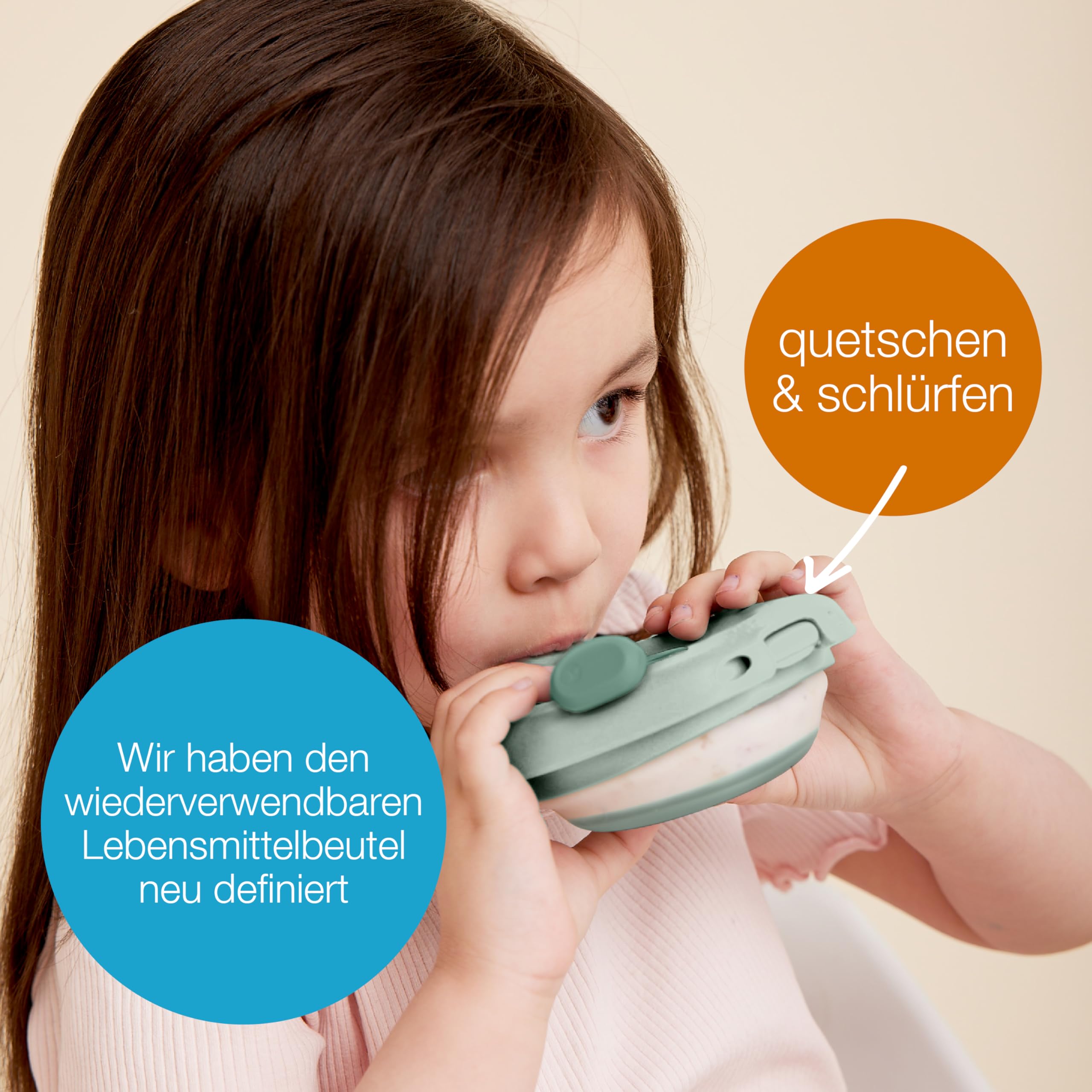 b.box Fill+Feed Silikon Quetschbeutel 110 ml ab 4 Monate