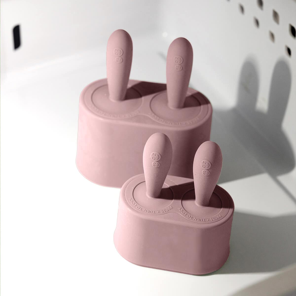 ezpz Popsicle Bundle Eisform Silikon Blush Selbstfüttern