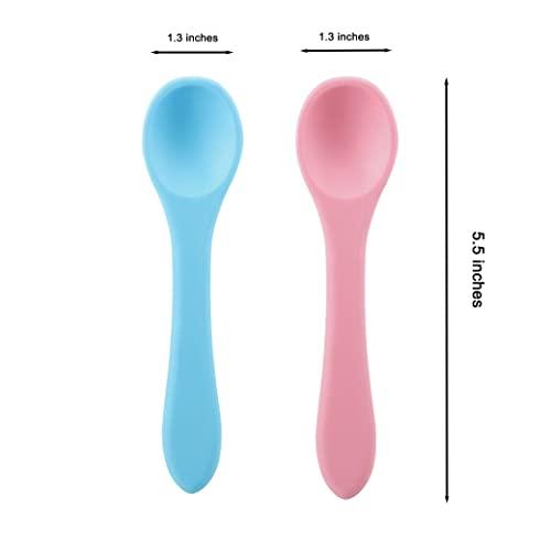 PandaEar Utensils Silikonlöffel 6er Multicolor