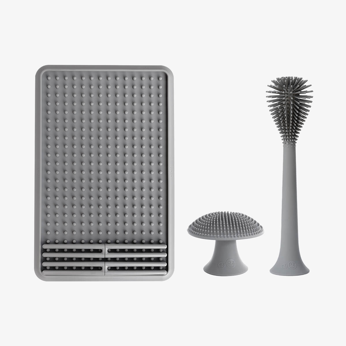 ezpz Cleaning Bundle Reinigungsset Salbei 3-teilig Silikon