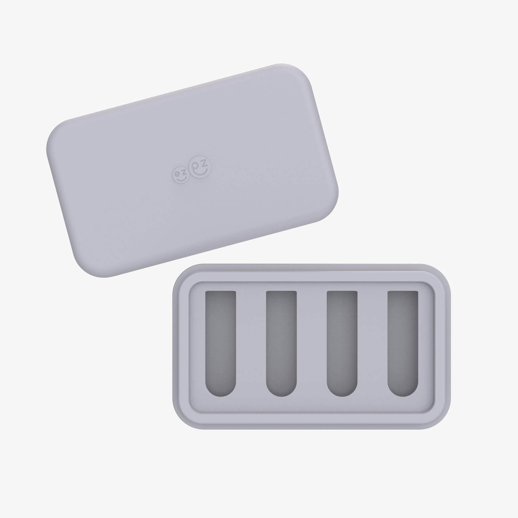ezpz Pre-Feeding Ice Tray Eisform 5er-Pack Pewter