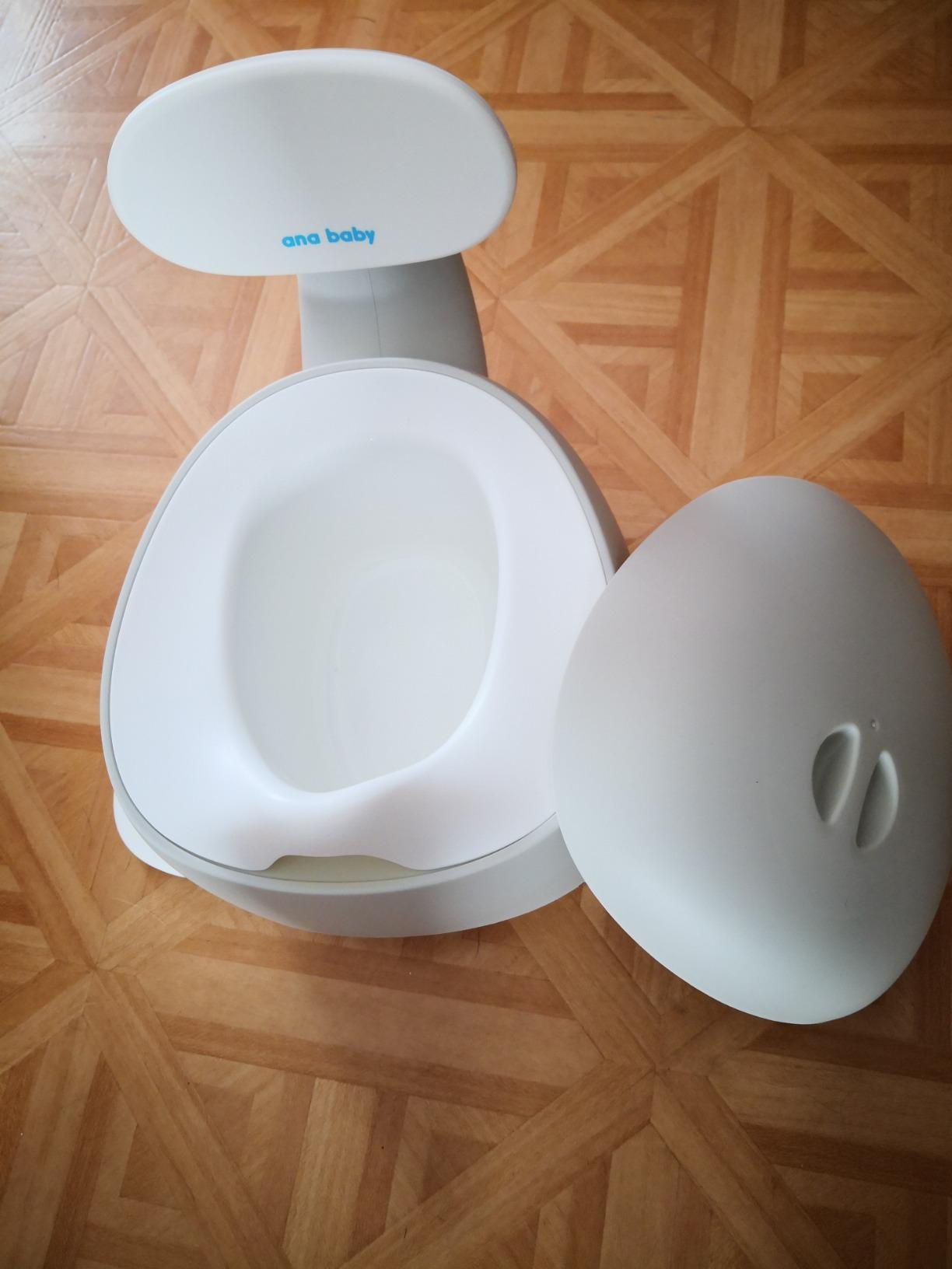 ana baby Wal Töpfchen AWP100GR Grau mit Deckel 1,4 kg