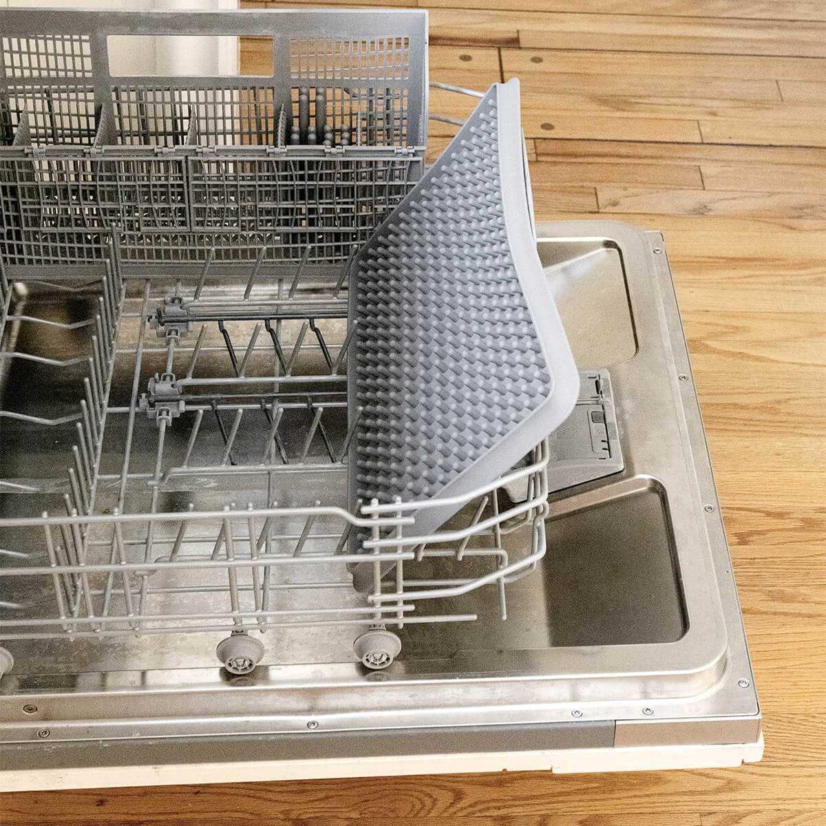 ezpz Cleaning Drying Rack Abtropfgestell Grau mit Matte