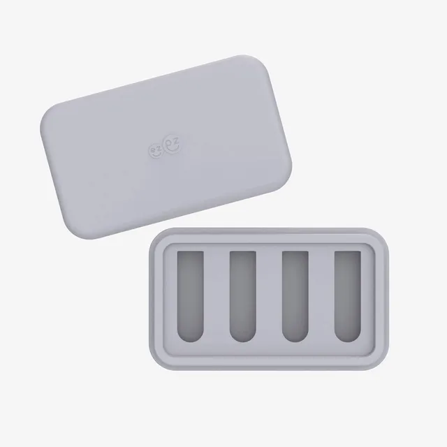 ezpz Pre-Feeding Ice Tray Eisform 5er-Pack Pewter