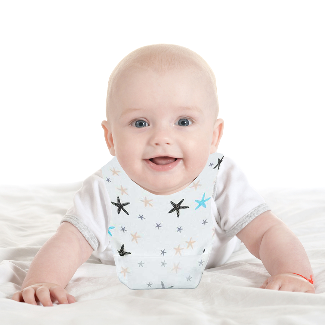 BabyJem Beslenme Einweg Lätzchen wasserdicht mit Tasche
