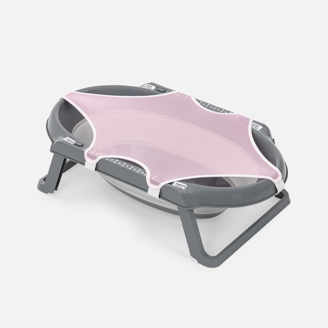 BabyJem Banyo Babybadewanne faltbar mit Netz