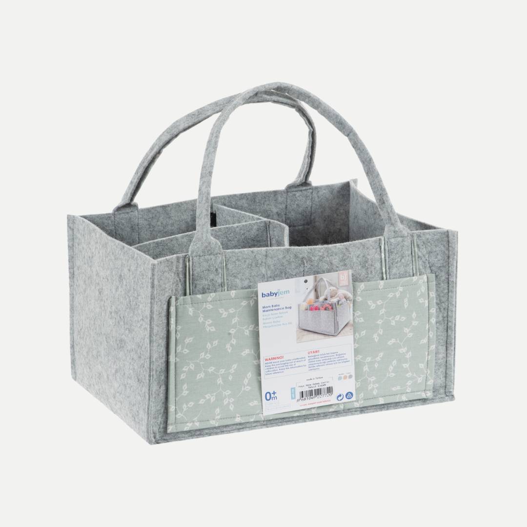 BabyJem Anne Organizer Filz Windel-Caddy