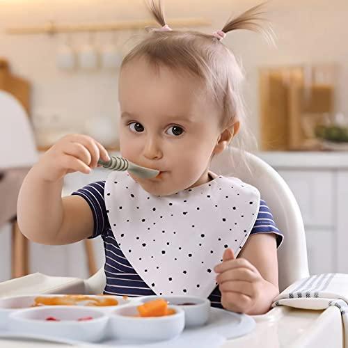 PandaEar Utensils Rainbow Spoons Löffel 7er Silikon BPA-frei