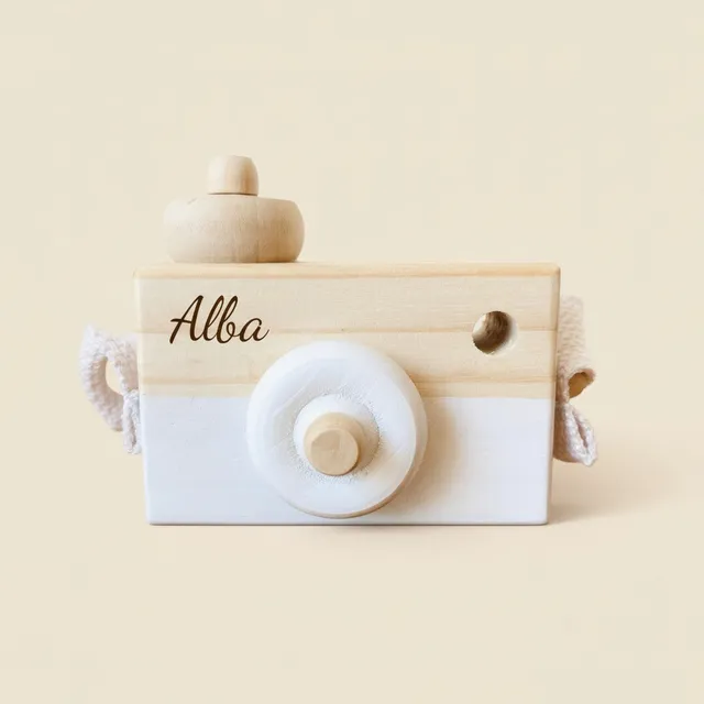 Les Petits Citrons Le Jeu Pablo Kinderkamera Holz Blau