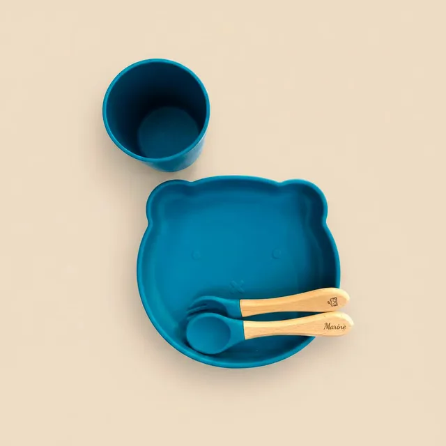 Les Petits Citrons Le Repas Mathieu Ess Set Silikon Ourson