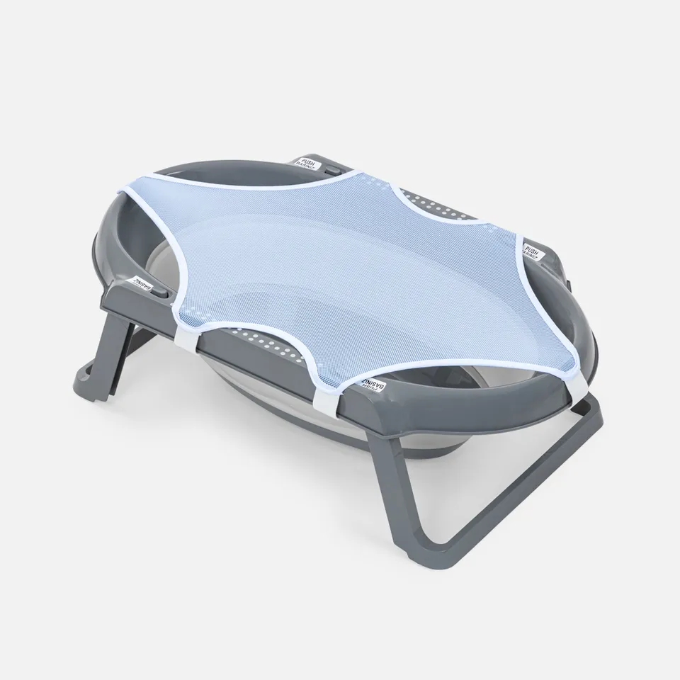 BabyJem Banyo Babybadewanne faltbar mit Netz