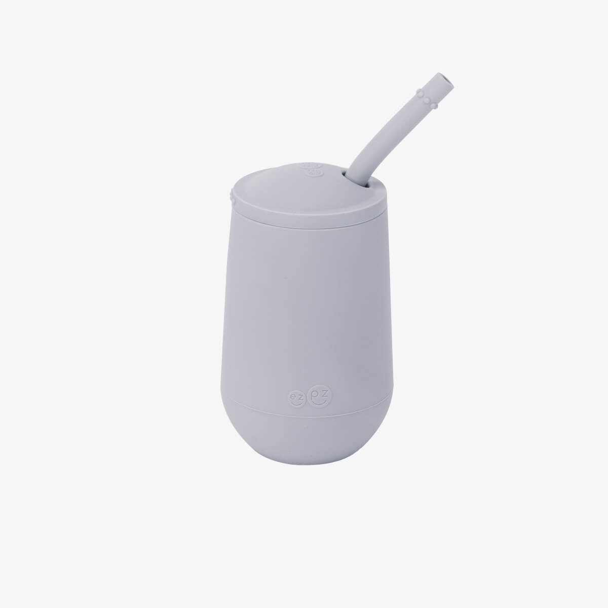 ezpz Happy Cup Straw System Trinkbecher 5er Pack Pewter
