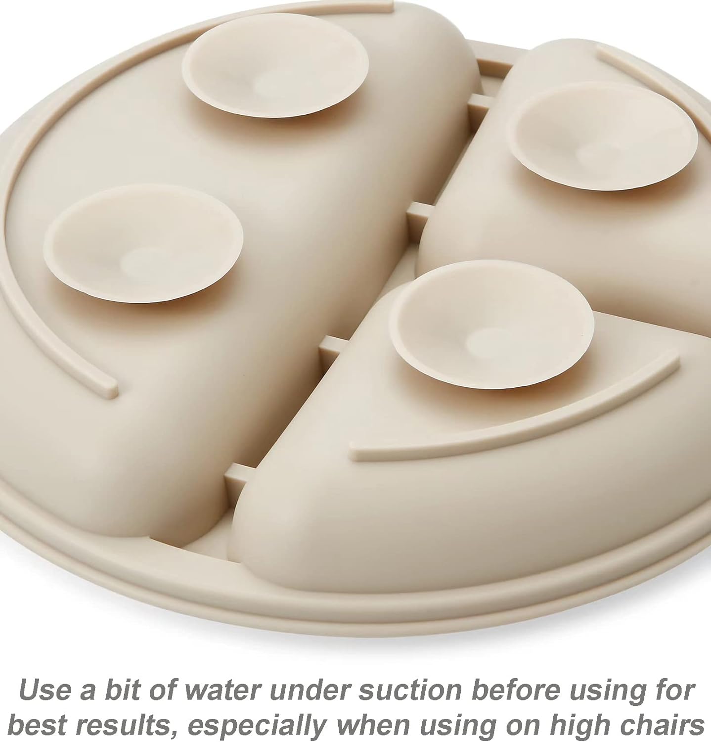 PandaEar Feeding Set Silikon 6-teilig mit Saugnapf