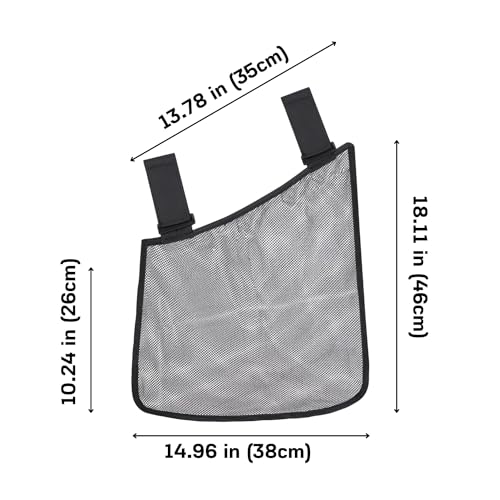 PandaEar For Mom Kinderwagen Organizer Netz 2er schwarz