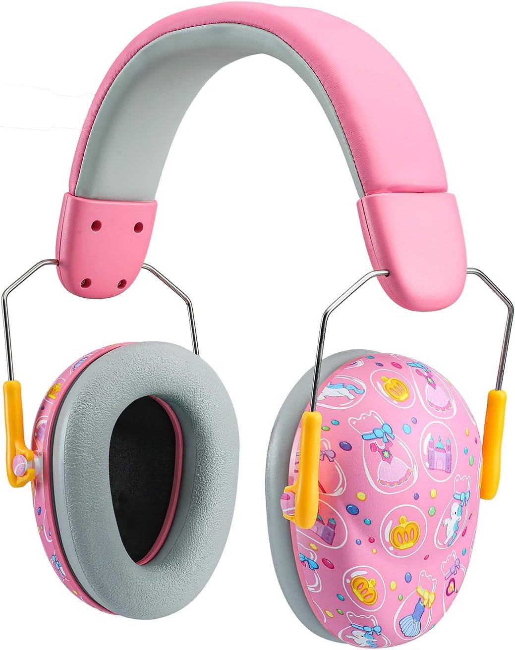 PandaEar Safety Kapselgehörschutz Kinder Rosa verstellbar