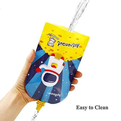PandaEar Food Pouches Quetschbeutel 180ml 10er Astronaut