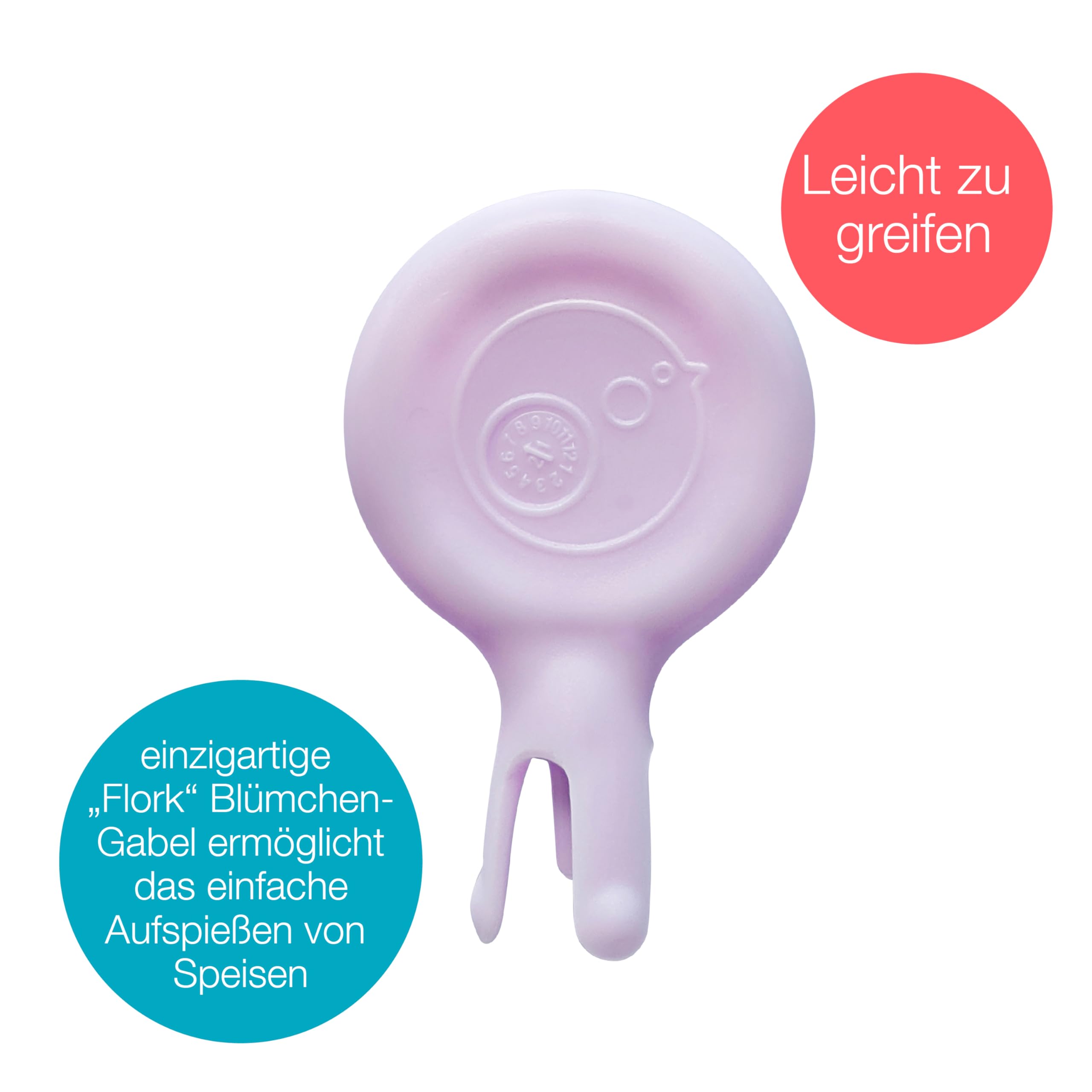 b.box Lunchbox Mini-Gabel Spieße 3er-Pack Kinder
