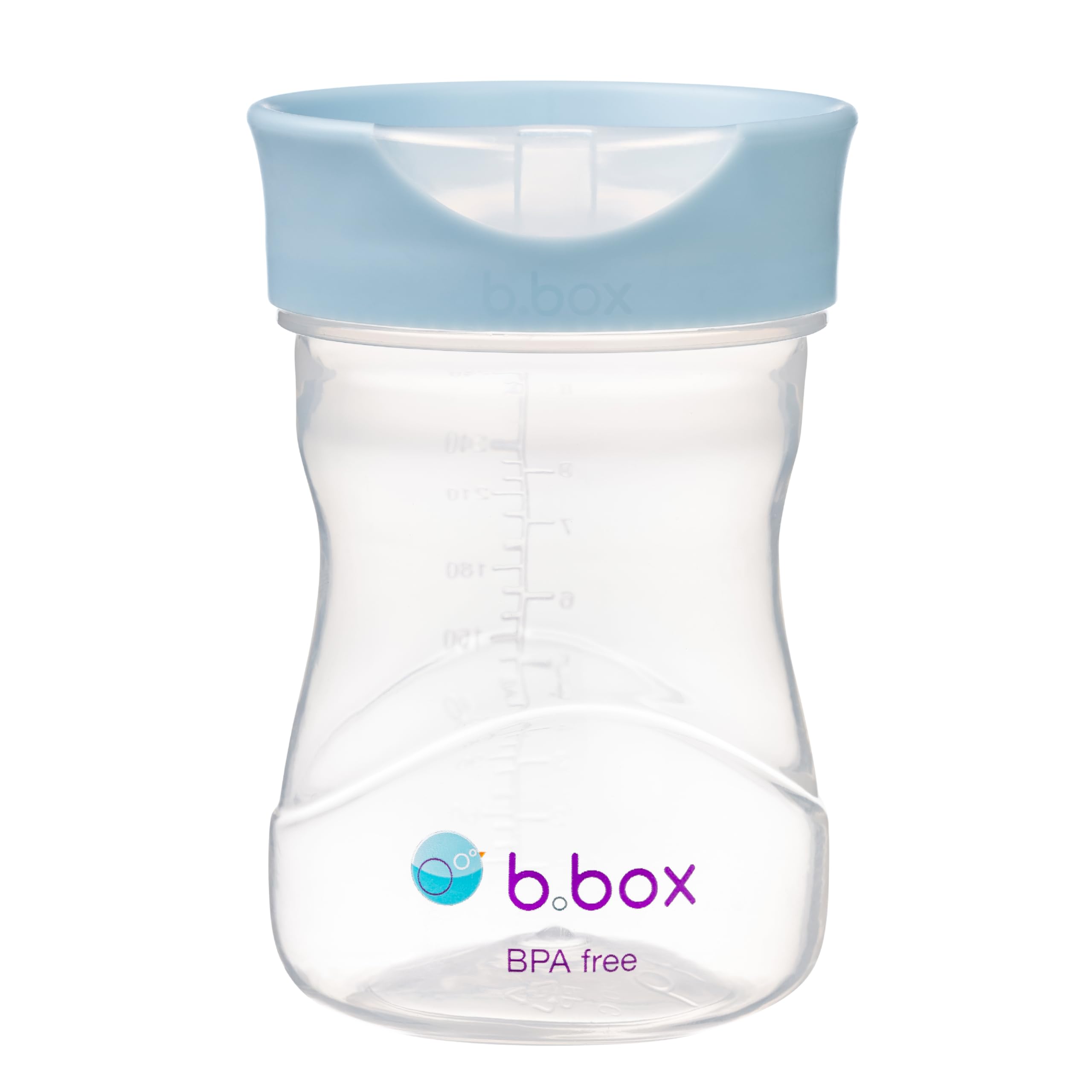 b.box Trinklernbecher Free-Flow 240 ml Hellblau BPA-frei