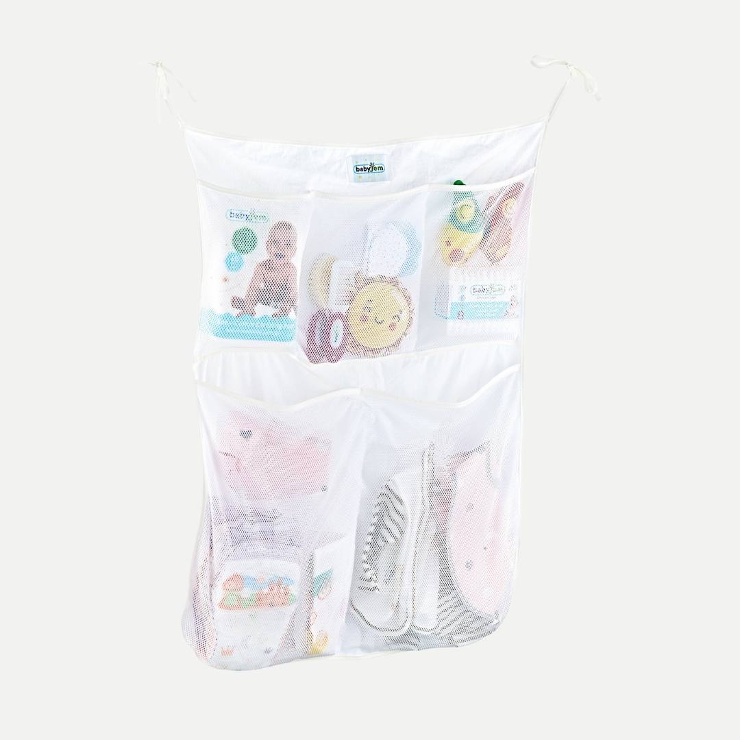 BabyJem Uyku Bett Organizer Hängeaufbewahrung Stoff