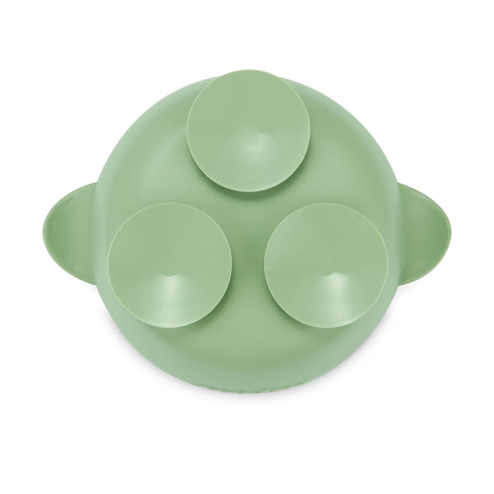 PandaEar Bowl Saugschüssel 3er Silikon Blau Grün Braun