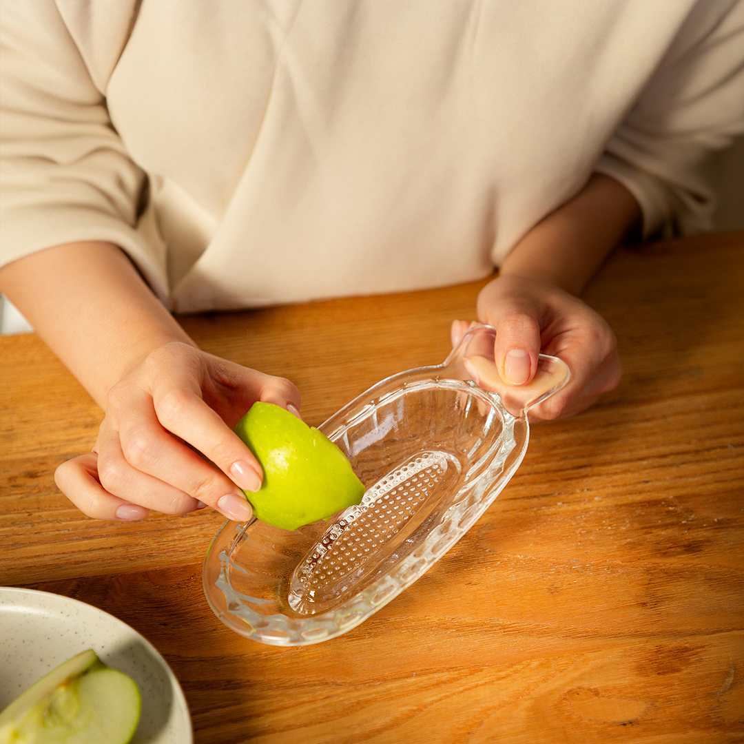 BabyJem Beslenme Glasreibe Babybrei Reibe ab 4. Monat spülmaschinenfest