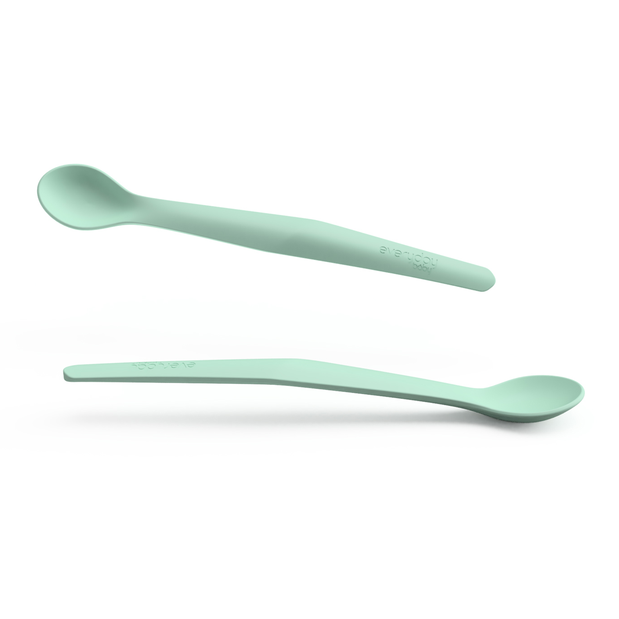 Everyday Baby Tableware Babylöffel Silikon 2er Mint Green