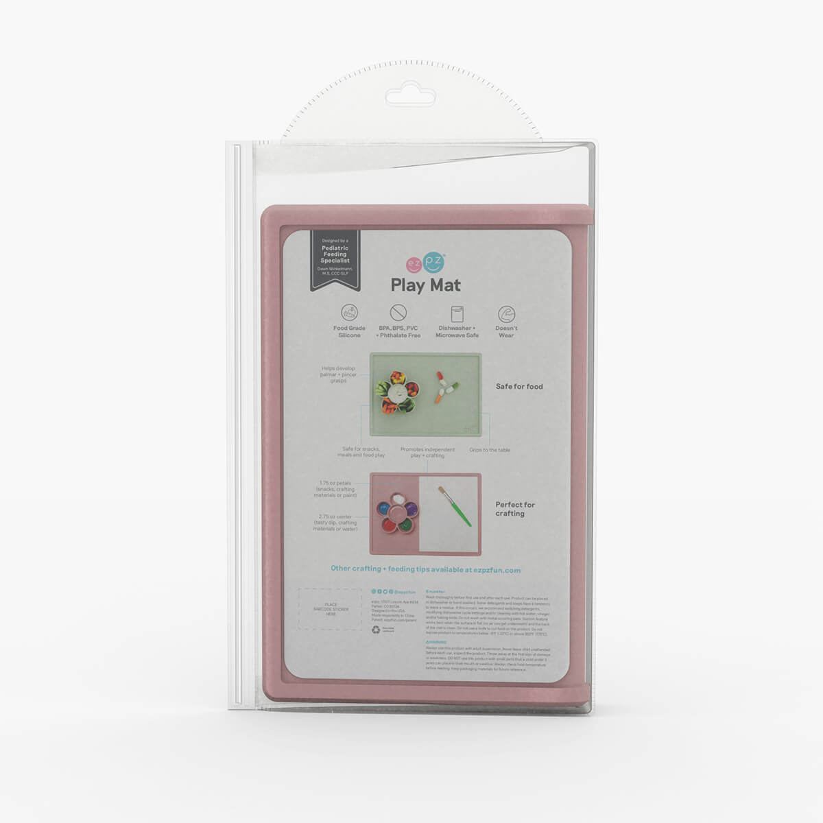 ezpz Accessories Play Mat Bastelmatte Silikon saugfest