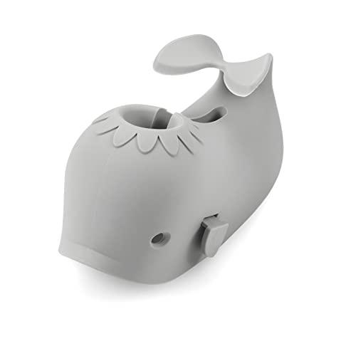 PandaEar Bathroom Wasserhahnschutz Baby Silikon Grau Wal