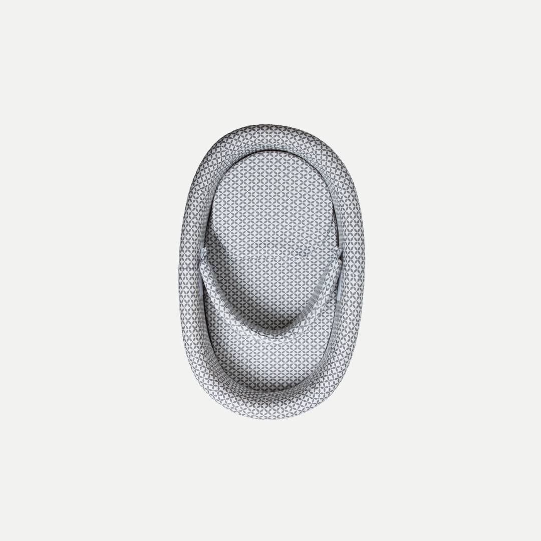 BabyJem Uyku Babynest verstellbar mit Refluxkeil grau