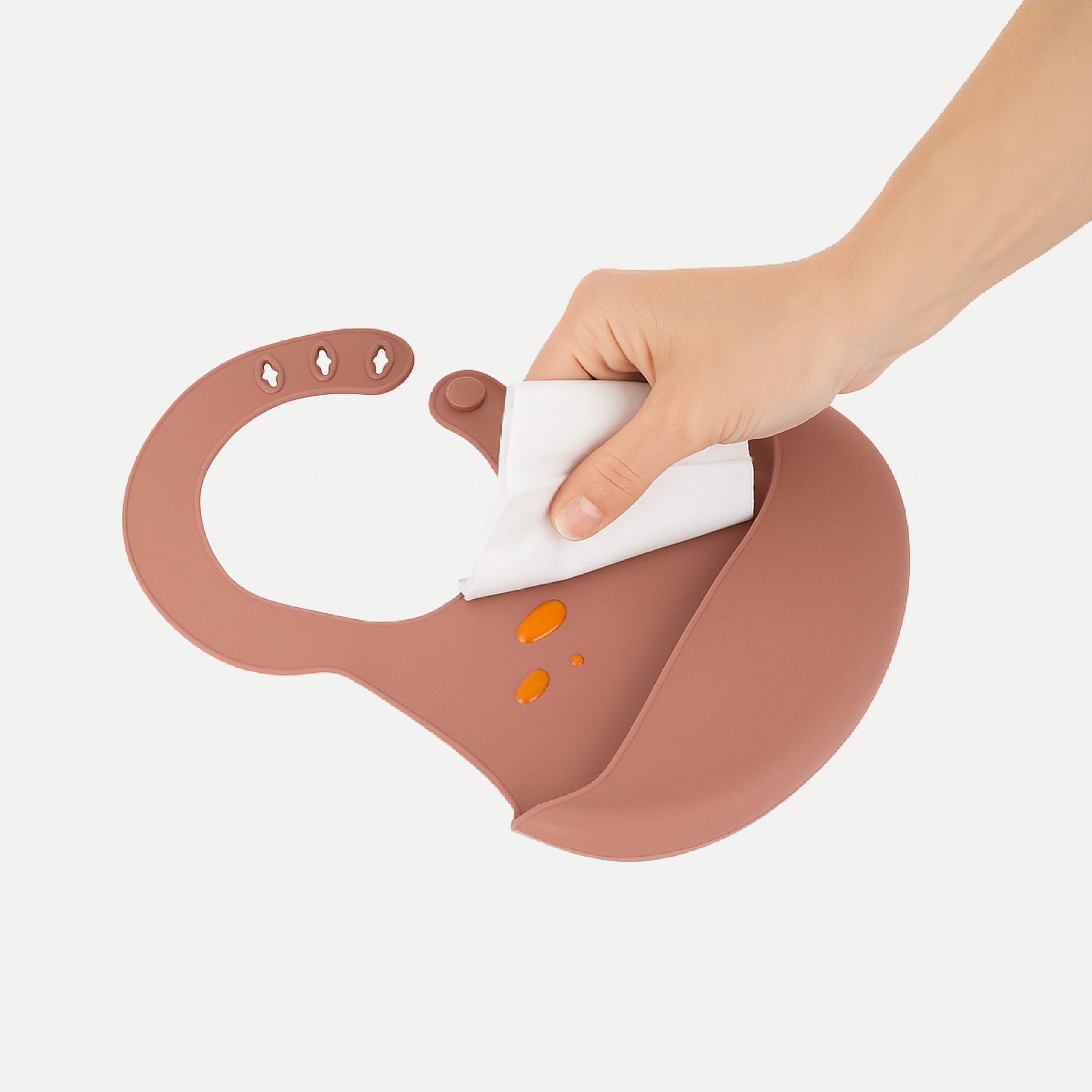 BabyJem Beslenme Mini Silikon Lätzchen Auffangschale