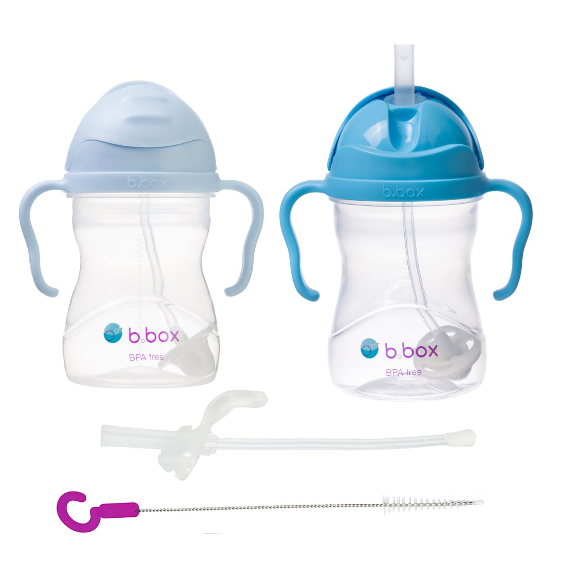 b.box Sippy cups Trinklernbecher 240 ml Bubblegum Blueberry auslaufsicher